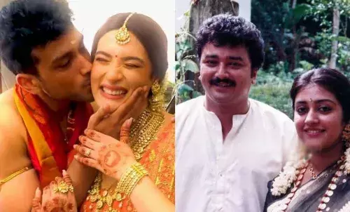 32 വര്‍ഷം മുന്‍പ് താന്‍ പാര്‍വതിയെ താലി ചാര്‍ത്തിയ അതേ നടയില്‍ വച്ച് മകന്‍ കാളിദാസും വിവാഹിതനായത് ഭാഗ്യം; തന്റെ വിവാഹം കാണാനെത്തിയത് പോലെ കണ്ണന്റെ വിവാഹത്തിനും ഒരുപാട് പേരെത്തി; അവരുടെ പ്രാര്‍ത്ഥന ഞങ്ങളോടൊപ്പം ഉണ്ട്; ഒരുപാട് സന്തോഷം: ജയറാം