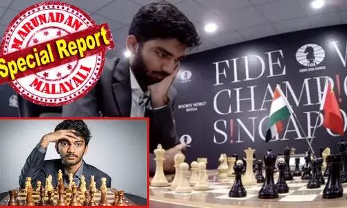 അപകടകരമായ നീക്കങ്ങള്‍ക്ക് ശേഷം മൂര്‍ച്ചയേറിയ കണ്ണുകള്‍ കൊണ്ട് നോക്കുന്ന ഡിങ്ങ് ലിറന് മറുപടി നിശബ്ദ ധ്യാനം; തുടര്‍ച്ചയായ സമനിലകള്‍ക്ക് ഒടുവില്‍ സമയ സമ്മര്‍ദ്ദത്തില്‍ വീണ ചൈനീസ് താരം; ആ പിഴവ് ഇന്ത്യന്‍ പ്രതിഭയ്ക്ക് ജയമായി; ലോക ചെസ് ഗുകേഷിന് തൊട്ടടുത്ത്; ഇനിയുള്ള മൂന്ന് ഗെയിമിലും തോല്‍ക്കാതിരുന്നാല്‍ പിറക്കുക ചരിത്രം