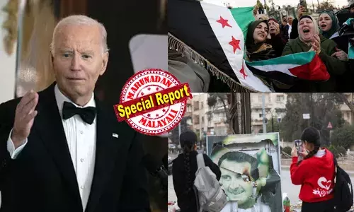 അവസാനം അസദ് ഭരണത്തിന് അന്ത്യമായി; സിറിയന്‍ ജനതയ്ക്ക് രാഷ്ട്രം പുനര്‍നിര്‍മിക്കാന്‍ ലഭിച്ച ചരിത്രപരമായ അവസരം;  സംഘര്‍ഷത്തിനിടെ ഐഎസ് താവളങ്ങള്‍ ലക്ഷ്യമിട്ട് യു എസിന്റെ വ്യോമാക്രമണം;  പുതിയ ഭരണകൂടം റഷ്യ - ഇറാന്‍ വിരുദ്ധ ചേരിയിലേക്കോ? ജോ ബൈഡന്റെ വാക്കുകള്‍ നല്‍കുന്ന സൂചന