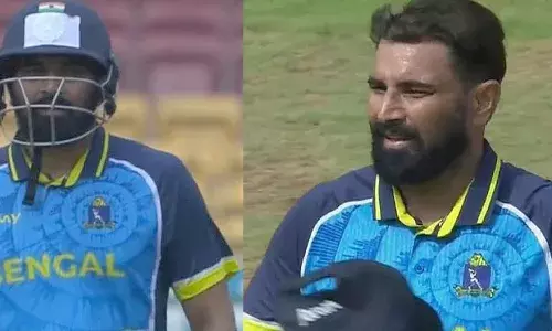 ഷമി ഹീറോയാടാ... ഹീറോ.... ; മുഷ്താഖ് അലിയില്‍ ഷമിയുടെ കാമിയോ; അടിച്ചെടുത്തത് 17 പന്തില്‍ 32 റണ്‍സ്; ടീമിലെ രണ്ടാം ടോപ് സ്‌കോറര്‍