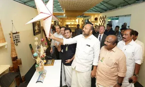 21-ാമത് കേരള ബാംബൂ ഫെസ്റ്റിന് തുടക്കമായി;മുളയരി കേക്കും കുക്കീസും, വ്യത്യസ്ത വിഭവങ്ങളുമായി വയനാട്ടിലെ കര്‍ഷക സംരംഭകര്‍;ഇനി വൈന്‍ സൂക്ഷിക്കാന്‍ മുള ബോട്ടിലും; ബാംബൂ ഫെസ്റ്റില്‍ ഭൂട്ടാന്‍ പങ്കാളിത്തവും