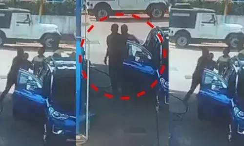 പെട്രോള്‍ അടിച്ചതിനെ ചൊല്ലിയുണ്ടായ തർക്കം;കാറിലെത്തിയ യുവാവ് പമ്പ് ജീവനക്കാരനെ ആക്രമിച്ചു; തടയാനെത്തിയ മറ്റു ജീവനക്കാർക്കും മർദ്ദനം; അന്വേഷണം ആരംഭിച്ച് പൊലീസ്