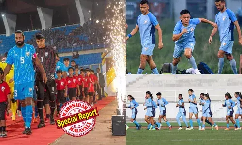 ചരിത്രത്തിലാദ്യമായി ഫിഫ റാങ്കിങ്ങില്‍ ആദ്യ നൂറില്‍ ഇടംപിടിച്ചത് 2023ല്‍; കവടി നിരത്തിയിട്ടും 2024ല്‍ പേരിനൊരു ജയം പോലുമില്ല; ലൈംഗികാതിക്രമം അടക്കം സെല്‍ഫ് ഗോളുകളും;  ഏഴ് വര്‍ഷത്തെ ഏറ്റവും മോശം റാങ്കിംഗും; പിന്നോട്ടു കുതിച്ച  ഇന്ത്യന്‍ ഫുട്‌ബോള്‍