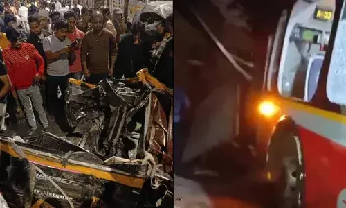 മുംബൈയില്‍ നിയന്ത്രണം വിട്ടെത്തിയ ബസ് ആളുകള്‍ക്കും വാഹനങ്ങള്‍ക്കും ഇടയിലേക്ക് പാഞ്ഞു കയറി; നാലു പേര്‍ മരിച്ചു: 29 പേര്‍ക്ക് പരിക്ക്