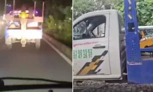 രോഗിയുമായി പോയ ആംബുലന്‍സിന് മുന്നില്‍ അഭ്യാസ പ്രകടനം; റിക്കവറി വാനിന്റെ ഡ്രൈവറുടെ ലൈസന്‍സ് സസ്പെന്‍ഡ് ചെയ്തും പിഴ ചുമത്തിയും മോട്ടോര്‍ വാഹന വകുപ്പ്