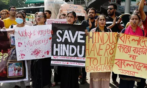 ബംഗ്ലാദേശില്‍ ന്യൂനപക്ഷങ്ങള്‍ക്ക് എതിരായ അക്രമത്തില്‍ പ്രതിഷേധം കടുപ്പിച്ച് ഇന്ത്യ;  തെറ്റായ വിവരങ്ങളെന്ന് ബംഗ്ലാദേശിന്റെ ആദ്യ പ്രതികരണം; പിന്നാലെ നടപടി; അക്രമ സംഭവത്തില്‍ 70 പേര്‍ അറസ്റ്റില്‍