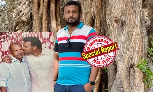 ഒമാനില്‍ സ്‌പെയര്‍ പാര്‍ട്‌സ് കമ്പനിയിലെ ജോലിക്കിടെ മറ്റൊരു സ്ഥാപനത്തിലേക്ക് മാറ്റത്തിന് ശ്രമിച്ചു;  സാധനങ്ങള്‍ മറിച്ചുവിറ്റെന്ന കേസില്‍ കുരുക്കി; നാട്ടിലേക്ക് മടങ്ങാനാവാതെ കടയ്ക്കല്‍ സ്വദേശി; നിരാശയില്‍ അച്ഛന്‍ ജീവനൊടുക്കി; ഗര്‍ഭിണിയായ ഭാര്യയടക്കം കുടുംബം ദുരിതത്തില്‍;  ജീവിതം വഴിമുട്ടിച്ച കേസിനെക്കുറിച്ച് വിഷ്ണു പറയുന്നത്