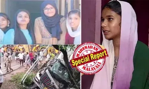 പരീക്ഷ കഴിഞ്ഞ് മടങ്ങവേ ഐസും സിപ്പപ്പുമൊക്കെ വാങ്ങി നടന്നുപോകവേയാണ് അപകടം; ലോറി മറിഞ്ഞപ്പോള്‍ കുഴിയിലേക്ക് വീണതിനാലാണ് രക്ഷപ്പെട്ടത്; അല്‍പം പുറകിലായി നടന്നതും രക്ഷയായി; ഒറ്റയടിക്ക് നാലുകൂട്ടുകാരികളെ നഷ്ടപ്പെട്ട ഷോക്കില്‍ അജ്‌ന ഷെറിന്‍