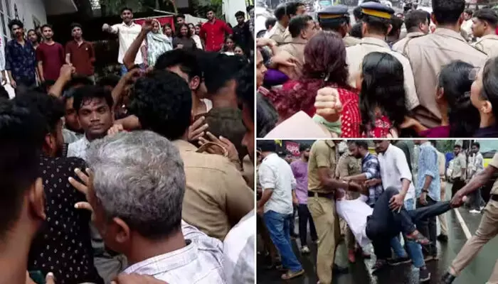 എസ് എഫ് ഐ-കെ എസ് യു പ്രവര്‍ത്തകര്‍ ഏറ്റുമുട്ടി; കോഴിക്കോട് ഗവണ്‍മെന്റ് ലോ കോളേജ് അനിശ്ചിതമായി അടച്ചു