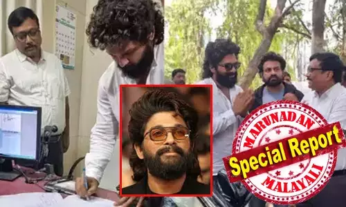 തെന്നിന്ത്യന്‍ സൂപ്പര്‍താരം അല്ലു അര്‍ജുന്‍ അറസ്റ്റില്‍; ജൂബിലി ഹില്‍സിലെ വീട്ടിലെത്തി പുഷ്പാ നായകനെ പൊക്കിയത് റിലീസ് ദിവസത്തെ തിക്കിലും തിരക്കിലും ആരാധിക മരിച്ച കേസില്‍; അറസ്റ്റ് കേസ് റദ്ദാക്കണമെന്ന് ആവശ്യപ്പെട്ട് നടന്‍ ഹൈക്കോടതിയെ സമീപിച്ചതിന് പിന്നാലെ; ഹൈദരാബാദ് പോലീസിന്റേത് നാടകീയ നീക്കങ്ങള്‍