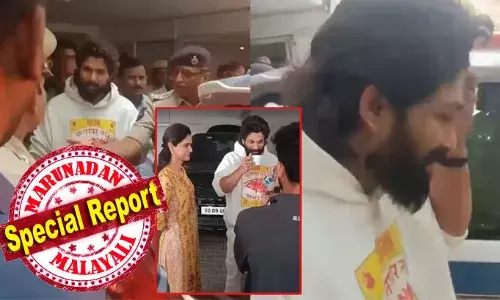 കിടപ്പു മുറിയില്‍ നിന്നും വിളിച്ചിറക്കി അറസ്റ്റിന് ശ്രമം; പ്രാതല്‍ കഴിക്കാന്‍ സമയം അനുവദിക്കണമെന്ന ആവശ്യവും പോലീസ് തള്ളി; അച്ഛനും ഭാര്യയും നടനെ കൊണ്ടു പോകാനാകില്ലെന്ന് പറയുന്നതിനിടെ ബലപ്രയോഗം; വാക്കേറ്റം തുടരുന്നതിനിടെ സിനിമാ സ്‌റ്റൈല്‍ അകത്താക്കല്‍; ജൂബിലി ഹില്‍സിയിലെ അറസ്റ്റിനോട് അല്ലു അര്‍ജുന്‍ പ്രതികരിച്ചതും സിനിമാ സ്റ്റൈലില്‍