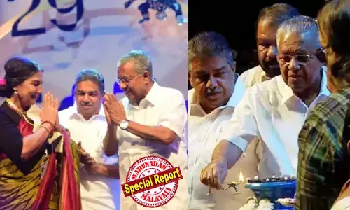 തലസ്ഥാനത്തിന് ഇനി സിനിമാക്കാലം; രാജ്യാന്തര ചലച്ചിത്ര മേളയ്ക്ക് തിരിതെളിഞ്ഞു; സിനിമയില്‍ കോര്‍പ്പറേറ്റ്വത്കരണം നടക്കുന്നുവെന്ന് മുഖ്യമന്ത്രി;   ഉദ്ഘാടന ചടങ്ങിനിടെ മുഖ്യമന്ത്രിക്ക് നേരെ കൂവല്‍; യുവാവ് കസ്റ്റഡിയില്‍