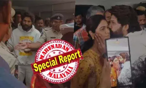 ഫ്‌ളവര്‍ അല്ല, ഫയറാണ് എന്നെഴുതിയ ഹൂഡി ധരിച്ചിറങ്ങിയ സൂപ്പര്‍ താരത്തെ ഒരു ദിവസം ജയിലില്‍ കിടത്തിയ രാഷ്ട്രീയ പക! അല്ലു അര്‍ജുനെന്ന ശതകോടി നടന് തെലുങ്കാന പോലീസ് നല്‍കിയത് വെറും സാധാരണക്കാരന്റെ പരിഗണന; കിടപ്പുമുറിയില്‍ നിന്ന് വിളിച്ചിറക്കി കൊണ്ടു പോയ തെലുങ്ക് സൂപ്പര്‍ താരം കഴിഞ്ഞ രാത്രി കിടന്നത് സെല്ലില്‍!