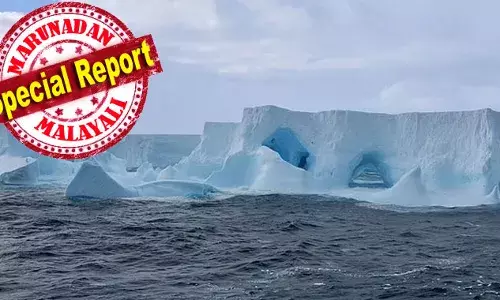 2250 ചതുരശ്ര കിലോമീറ്റര്‍ വിസ്തീര്‍ണം; ലണ്ടന്‍ നഗരത്തിന്റെ ഇരട്ടി വലുപ്പം; കടലിലൂടെ പതിയെ ഒഴുകി തുടങ്ങിയ മഞ്ഞുമല ഇന്നേവരെ വിഭജിക്കപ്പെട്ടതില്‍ വച്ചേറ്റവും വലുത്; ഏത് നഗരത്തിലേക്ക് ഇത് ഇടിച്ചു കയറും?