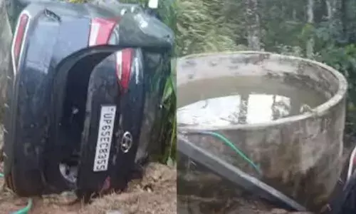 മൂന്നാറിൽ കാർ കൊക്കയിലേക്ക് മറിഞ്ഞു; അഞ്ച് പേർക്ക് പരിക്ക്; അപകടം വിനോദയാത്രക്കെത്തി മടങ്ങവേ; ഒഴിവായത് വൻ ദുരന്തം