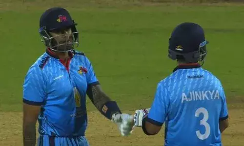 കരുതലോടെ സൂര്യകുമാറും രഹാനെയും;  ബാറ്റിംഗ് വെടിക്കെട്ടുമായി ഷെഡ്ജെ;   മധ്യപ്രദേശിനിനെ അഞ്ച് വിക്കറ്റിന് കീഴടക്കി;  സയ്യിദ് മുഷ്താഖ് അലി ട്രോഫി മുംബൈയ്ക്ക്