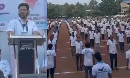 മെക് 7 മുഴുവന്‍ മനുഷ്യരും ഏറ്റെടുക്കേണ്ട വ്യായാമ മുറ; ജീവിതശൈലീ രോഗങ്ങള്‍ക്ക് ഏറ്റവും വലിയ പ്രതിവിധി; വ്യായാമ മുറ ഉദ്ഘാടനം ചെയ്തു വി കെ ശ്രീകണ്ഠന്‍ എം പി