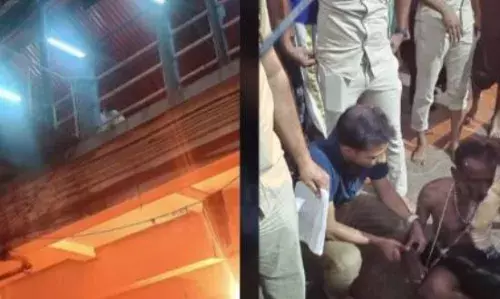 ശബരിമലയിൽ മാളികപ്പുറത്തേക്കുള്ള മേൽപ്പാലത്തിൽ നിന്ന് അയ്യപ്പ ഭക്തൻ താഴേക്ക് എടുത്ത് ചാടി; പരിക്ക്; ആശുപത്രിയിൽ പ്രവേശിപ്പിച്ചു