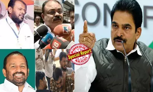 നാവടക്കൂ, പണിയെടുക്കു! തൃശൂരിലും, ചേലക്കരയിലും ദയനീയ തോല്‍വി; തന്നെ കാണാന്‍ വന്ന തൃശൂരിലെ നേതാക്കളോട് തട്ടിക്കയറി കെ സി വേണുഗോപാല്‍; ടി എന്‍ പ്രതാപനും എം പി വിന്‍സന്റിനും ജോസ് വള്ളൂരിനും നേരേ ഗെറ്റ് ഔട്ട് അടിച്ച് കെ സി; ആറുവര്‍ഷത്തേക്ക് പുറത്താക്കുമെന്നും മുന്നറിയിപ്പ്; ആലപ്പുഴയില്‍ സംഭവിച്ചത്