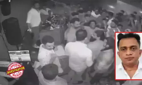 നൃത്തം ചവിട്ടി വരുന്നതിനിടെ പിന്നില്‍ നിന്ന് അപ്രതീക്ഷിതമായി തള്ള്; ഒന്നുതിരിഞ്ഞുനോക്കിയെങ്കിലും ആള്‍ബലത്തില്‍ ഭയന്ന് പ്രതികരിക്കാതെ ഓംപ്രകാശ്; വളഞ്ഞത് എയര്‍പോര്‍ട്ട് സാജന്റെ ഗൂണ്ടാ സംഘത്തിലെ ഇരുപതോളം പേര്‍; ഓംപ്രകാശിന്റെ സുഹൃത്തിന്റെ ഷര്‍ട്ടില്‍ കുത്തിപ്പിടിച്ചു; ഈഞ്ചയ്ക്കലിലെ ബാര്‍ ഏറ്റുമുട്ടല്‍ കരുതിക്കൂട്ടി