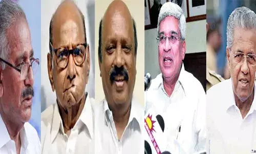 മന്ത്രിമാറ്റത്തിനായി എന്‍സിപിയുടെ ചടുലനീക്കങ്ങള്‍; പ്രകാശ് കാരാട്ട് ശരദ് പവാറുമായി കൂടിക്കാഴ്ച നടത്തിയതോടെ അഭ്യൂഹങ്ങള്‍; പവാറിനെ ഇന്നുകാണാന്‍ കഴിഞ്ഞില്ലെന്നും നാളെ നേതൃത്വം ചര്‍ച്ച നടത്തുമെന്നും തോമസ് കെ തോമസ്; പവാര്‍ വഴി പിണറായിയില്‍ സമ്മര്‍ദ്ദം ചെലുത്തി ശശീന്ദ്രനെ താഴെയിറക്കാന്‍ പരിശ്രമം