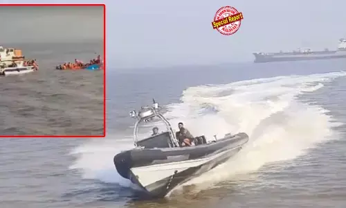 കടലിലൂടെ ചുറ്റിയടിച്ച് പാഞ്ഞുവന്ന സ്പീഡ് ബോട്ട് കടത്ത് ബോട്ടില്‍ നേരേ വന്നിടിച്ചു; ബോട്ട് മുങ്ങി നാവിക സേന ഉദ്യോഗസ്ഥന്‍ അടക്കം 13 മരണം; മൂന്നുപേരുടെ നില ഗുരുതരം; 94 പേരെ രക്ഷിച്ചു; അപകടത്തില്‍ പെട്ടത് ഗേറ്റ് വേ ഓഫ് ഇന്ത്യയില്‍ നിന്ന് എലഫന്റാ ദ്വീപിലേക്ക് പോയ ബോട്ട്