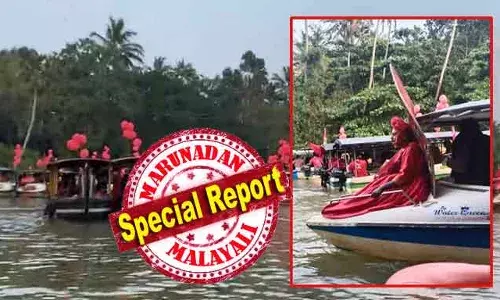 ലൈഫ് ജാക്കറ്റ് ഇടാതെയുള്ള ബോട്ട് യാത്രയ്ക്ക് പോലീസ് പെറ്റി അടിക്കും; വൈകിട്ട് അഞ്ചരയ്ക്ക ശേഷവും ബോട്ട് യാത്ര അനുവദിക്കില്ല; നിയമങ്ങള്‍ കാറ്റില്‍ പറത്തി പൂവാറിലെ സിപിഎമ്മിന്റെ ജലഘോഷയാത്ര; ബോട്ടിന്റെ ബോണറ്റിലും യാത്ര ചെയ്ത സഖാക്കള്‍; കണ്ണടച്ച് പോലീസും; തിരുവനന്തപുരം ജില്ലാ സമ്മേളനത്തിലെ ജലാഘോഷം വിവാദത്തില്‍