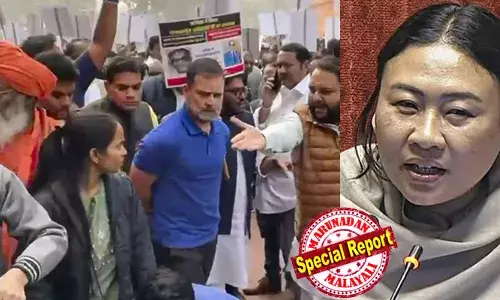 സ്ത്രീയെന്ന പരിഗണന നല്‍കിയില്ല;  ഉച്ചത്തില്‍ ആക്രോശിച്ചു; മോശമായി പെരുമാറി;  രാഹുല്‍ ഗാന്ധിക്കെതിരെ പരാതിയുമായി നാഗാലാന്‍ഡില്‍ നിന്നുള്ള ബിജെപി വനിതാ എം.പി; പരിശോധിക്കുമെന്ന് ധന്‍കര്‍;  അപമാനിക്കാനുള്ള നീക്കമെന്ന് പ്രിയങ്ക