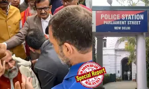 പ്രതാപ് സംരഗിയുടെ തലയില്‍ ആഴത്തില്‍ മുറിവ്;  ഒരു വയോധികനേയല്ലേ നിങ്ങള്‍ പിടിച്ചുതള്ളിയതെന്ന് രാഹുലിനോട് നിഷികാന്ത് ദുബെ;  വധശ്രമത്തിന് പാര്‍ലമെന്റ് സ്ട്രീറ്റ് പൊലീസിന് പരാതി നല്‍കി ബിജെപി