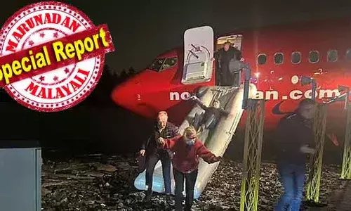 165 യാത്രക്കാരുമായി ഫ്ളൈറ്റ് ലാന്‍ഡ് ചെയ്തത് റണ്‍വേയ്ക്ക് പുറത്ത്; ചീറിപാഞ്ഞ് പോയത് കടലിന് 15 അടിവരെ അടുത്ത്; ഞൊടിയിടയില്‍ യാത്രക്കാരെ രക്ഷിച്ച് ഉദ്യോഗസ്ഥര്‍; ഒഴിഞ്ഞുപോയ ഒരു മഹാ ദുരന്തത്തിന്റെ ദൃശ്യങ്ങള്‍ പുറത്ത്