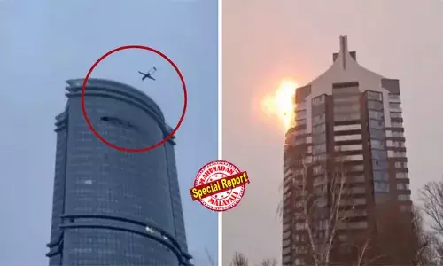 യുഎസിലെ 9/11 ആക്രമണത്തിന് സമാനമായി റഷ്യയിലെ കാസനില്‍ യുക്രെയിന്റെ ഡ്രോണ്‍ ആക്രമണം; ഡ്രോണുകള്‍ ബഹുനില കെട്ടിടങ്ങളിലേക്ക് ഇടിച്ചുകയറി; ആളുകളെ അടിയന്തരമായി ഒഴിപ്പിച്ചു; കാസനിലെ വിമാനത്താവളം അടച്ചിട്ടു; മിസൈലാക്രണത്തില്‍ ശരണം കെടുത്തിയിട്ടും യുക്രെയിന്റെ തിരിച്ചടിയില്‍ അന്തം വിട്ട് പുടിന്‍