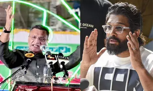 ആ ദാരുണ സംഭവം നടന്നതിന് ശേഷവും അല്ലു അര്‍ജുന്‍ സിനിമ കാണുന്നത് തുടര്‍ന്നു; മടങ്ങവേ ആാധകര്‍ക്കുനേരെ കൈവിശീക്കാണിച്ചു; അല്ലുവിനെതിരെ എഐഎംഐഎം എംഎല്‍എ