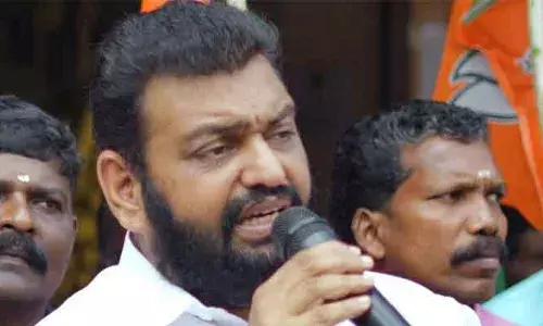 പണം മടക്കി ചോദിക്കുന്ന സഹകാരികളെ ഭീഷണിപ്പെടുത്തി കയറെടുപ്പിക്കുന്ന തരത്തിലേക്ക് ഇടത് സഹകരണ സംഘങ്ങള്‍ മാറി; സാബുവിനെ സിപിഎം നേതാവ് ഭീഷണിപ്പെടുത്തിയതിലും നവീന്‍ ബാബു മോഡല്‍; സിപിഎമ്മിനെ കടന്നാക്രമിച്ച് ബിജെപി നേതാവ്