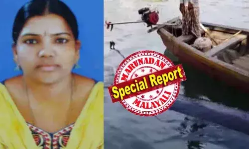 ഐസ് ഫാക്ടറിയില്‍ നിന്നും കുടിവെള്ളം എടുക്കാന്‍ മറുകരയിലേക്ക് പോയ അമ്മയും മകനും; വെള്ളവുമായി മടങ്ങുമ്പോള്‍ വള്ളം മറിഞ്ഞു; പുത്തന്‍തുരുത്തിലെ സന്ധ്യയ്ക്ക് ദാരുണാന്ത്യം; കുടിവെള്ളം കിട്ടാത്തതിനെ തുടര്‍ന്നുള്ള ചെറുവള്ള യാത്ര ഈ മേഖലയില്‍ പതിവ്; സന്ധ്യയുടെ ജീവനെടുത്തത് സംവിധാനങ്ങളുടെ വീഴ്ച