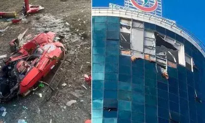 മൂടൽമഞ്ഞ് വിനയായി; ടേക്ക് ഓഫിനിടെ അപകടം; ആശുപത്രി കെട്ടിടത്തിൽ ഹെലികോപ്റ്റര്‍ ഇടിച്ചുകയറി; നാല് പേര്‍ക്ക് ദാരുണാന്ത്യം; സംഭവം തുർക്കിയിൽ