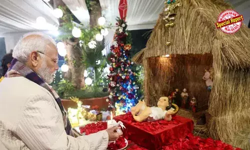 സേക്രഡ് ഹാര്‍ട്ട് കത്തീഡ്രലിലെ പ്രധാനമന്ത്രിയുടെ സന്ദര്‍ശനം; ഈസ്റ്റര്‍ ദിനത്തില്‍ ക്രൈസ്തവ ഭവനങ്ങളിലേക്കും അരമനകളിലേക്കുമുള്ള ബിജെപി നേതാക്കളുടെ സ്നേഹയാത്ര; ക്രിസ്മസിന് സിബിസിഐ ആസ്ഥാനത്തെ ക്രിസ്മസ് ആഘോഷത്തിലും മോദി പങ്കെടുക്കും; ക്രൈസ്തവ സമൂഹത്തെ ചേര്‍ത്തുനിര്‍ത്തി ബിജെപി