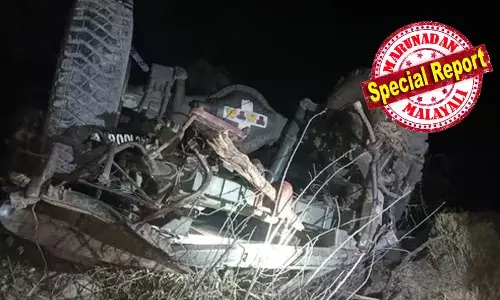 സൈനിക വാഹനം കൊക്കയിലേക്ക് മറിഞ്ഞു; മറിഞ്ഞത് 350 അടി താഴ്ചയിലേക്ക്; അഞ്ച് സൈനികര്‍ക്ക് വീരമൃത്യു; 10 പേര്‍ക്ക് പരിക്ക്; പരിക്ക് പറ്റിയവരുടെ നില ഗുരുതരം