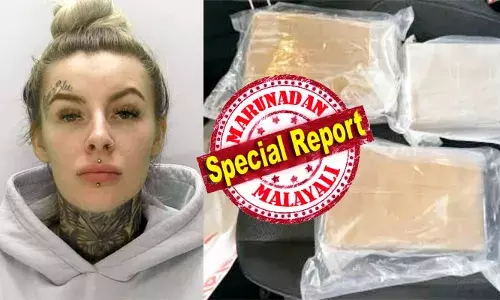 കൊക്കെയ്നുമായി പിടിയിലായ യുവതിയുടെ ചിത്രം പങ്കുവച്ച് പൊലീസ്; കഴുത്ത് വരെ ടാറ്റൂ, ലിപ്പ് പിയേഴ്സിംഗ്, മൂക്കുത്തി; ശരിക്കും സുന്ദരിയെന്ന് കമ്മന്റ്; യുവതിയുടെ ഫോട്ടോ ഏറ്റെടുത്ത് സമൂഹ മാധ്യമ ഉപഭോക്താക്കൾ; മയക്കുമരുന്ന് വ്യപാരിയായ 30 കാരിയുടെ ഫോട്ടോ വൈറൽ