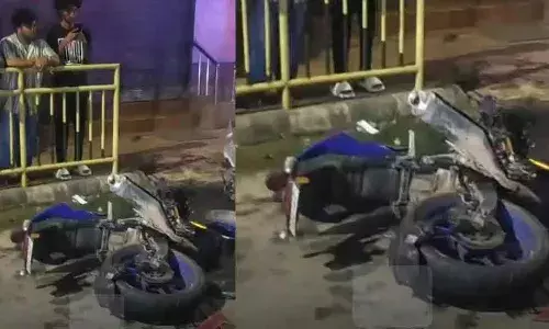 ഇടിയുടെ ആഘാതത്തില്‍ വിഷ്ണു 15 അടിയോളം ഉയരത്തില്‍ പൊങ്ങി ബോര്‍ഡില്‍ തലയിടിച്ചു താഴെ വീണു; ചെങ്ങന്നൂര്‍ ടൗണിലെ അപകടത്തില്‍ മരിച്ചത് 23കാരന്‍