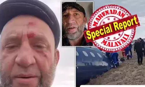 അള്ളാഹുവിനെ വിളിച്ച് കരഞ്ഞ് ഭാര്യയയെ വീഡിയോ കോള്‍ ചെയ്ത് വിടപറഞ്ഞ ആ യാത്രക്കാരന്‍ അഗ്‌നിബാധക്കിടയില്‍ നിന്ന് ജീവിതത്തിലേക്ക് ഓടി കയറി; അസര്‍ബൈജാന്‍ വിമാനാപകടത്തില്‍ വൈറലായ വീഡിയോ ചെയ്തയാള്‍ സുരക്ഷിതന്‍