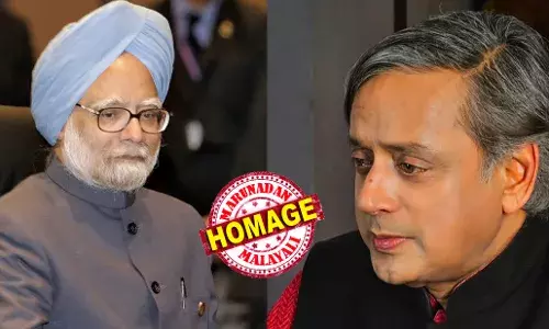 ജനാധിപത്യം സാഹോദര്യം, പുരോഗമനം എല്ലാം തികഞ്ഞൊരു ഭരണാധികാരിയായിരുന്നു താങ്കള്‍; കാലവും ചരിത്രവും സാക്ഷി പറയുന്നു; ചരിത്രത്തിന് മുന്നേ നടന്നയാളാണ് താങ്കള്‍; ചരിത്രം താങ്കളോടല്ല, ദയകാണിച്ചിരിക്കുന്നത്, താങ്കള്‍ ചരിത്രത്തോടാണ്: മന്‍മോഹന്‍ സിങ്ങിനെ അനുസ്മരിച്ച് ശശി തരൂര്‍