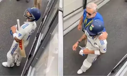 ഔട്ടായി മടങ്ങുന്നതിനിടെ കാണികളുടെ കൂവൽ; വാക്കേറ്റത്തിന് മുതിർന്ന് വിരാട് കോഹ്ലി; പവലിയനിലെ കാണികളെ തുറിച്ച് നോക്കി താരത്തിന്റെ സ്ഥിരം നമ്പർ; രംഗം ശാന്തമായത് മാച്ച് ഒഫീഷ്യൽ ഇടപെട്ടതോടെ