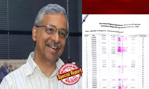 അഞ്ച് ദിവസം ഓഫീസില്‍ ഹാജരായാലും അഞ്ച് ലക്ഷം ശമ്പളം കിട്ടുന്ന ഭാഗ്യവാന്‍; കഴിഞ്ഞ രണ്ട് വര്‍ഷത്തിനിടെ സെക്രട്ടറിയേറ്റില്‍ പത്ത് ദിവസം ഹാജര്‍ തികച്ചത് എട്ട് മാസം മാത്രം; കോളം നിറയ്ക്കുന്നത് അദര്‍ ഡ്യൂട്ടിയുടെ പേരില്‍; അഡീഷണല്‍ ചീഫ് സെക്രട്ടറി എ. ജയതിലകിന്റെ ഹാജര്‍ നില അമ്പരപ്പിക്കുന്നത്