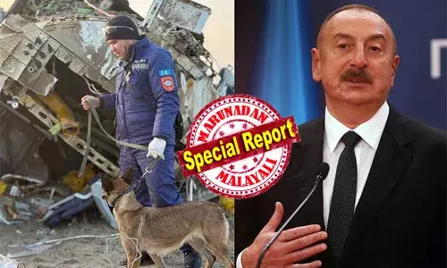 കുറ്റം സമ്മതിക്കാതെയുള്ള  പുടിന്റെ മാപ്പു പറച്ചില്‍ കൊണ്ട് കാര്യമില്ല;  റഷ്യയുടെ വെടിയേറ്റാണ് വിമാനം തകര്‍ന്നതെന്ന് അസര്‍ബയ്ജാന്‍ പ്രസിഡന്റ്;  കുറ്റം സമ്മതിച്ച് മാപ്പ് പറയണമെന്നും ആവശ്യം