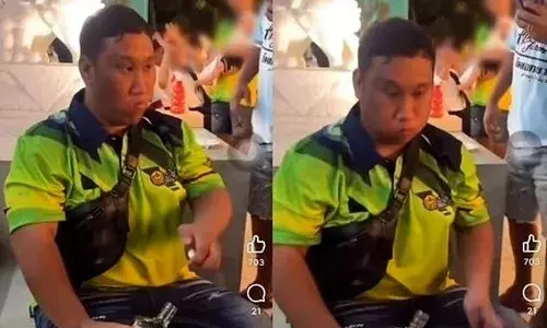 700 പൗണ്ടിന് പന്തയം; കുടിച്ച് തീര്‍ത്തത് 350 മില്ലിലിറ്റര്‍ വിസ്‌കി; പിന്നാലെ ഛര്‍ദ്ദിച്ച് ബോരഹിതനായി; ആശുപത്രിയില്‍ എത്തിച്ചെങ്കിലും രക്ഷിക്കാനായില്ല; ആല്‍ക്കഹോള്‍ വിഷബാധയെ തുടര്‍ന്ന് തായ്‌ലാന്‍ഡ് പ്രമുഖ സോഷ്യല്‍ മീഡിയ താരത്തിന് ദാരുണാന്ത്യം; സംഭവത്തില്‍ ഒരാള്‍ അറസ്റ്റില്‍