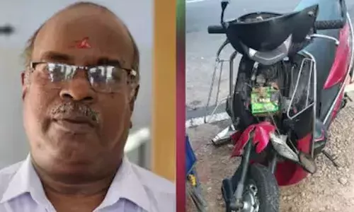 ഓട്ടോറിക്ഷയും സ്കൂട്ടറും തമ്മിൽ കൂട്ടിയിടിച്ച് അപകടം; വയോധികന് ദാരുണാന്ത്യം; ഭാര്യക്ക് പരിക്കേറ്റു; ആശുപത്രിയിൽ പ്രവേശിപ്പിച്ചു; സംഭവം പാലക്കാട്