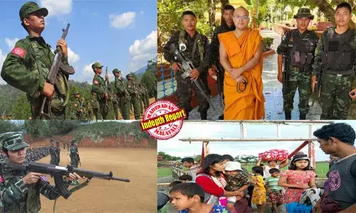 അഹിംസ അടിസ്ഥാന തത്വമാക്കിയ ബുദ്ധരും തോക്കെടുത്തു; മ്യാന്‍മറിനുള്ളില്‍ മറ്റൊരു സ്വയം ഭരണരാജ്യം; ബംഗ്ലാദേശിലെ സെന്റ് മാര്‍ട്ടിന്‍ ദ്വീപ് പിടിച്ച് ഞെട്ടിച്ച് അരാക്കന്‍ ആര്‍മി; ഇനി ചിറ്റഗോങ്ങിലേക്ക് മാര്‍ച്ച്? മത പീഡനം നേരിടുന്ന ഹിന്ദുക്കളെയും രക്ഷിക്കാന്‍ ബുദ്ധരുടെ സേനയെത്തുമോ!