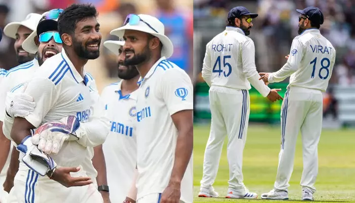 രോഹിത് ശര്മയുടെ കരിയര് തീരുമാനിക്കുക സിഡ്നി ടെസ്റ്റ്; നായക സ്ഥാനമൊഴിഞ്ഞാല് ഇന്ത്യന് ക്യാപ്റ്റനാവാന് തയാറാണെന്ന് മിസ്റ്റര് ഫിക്സിറ്റ്; ആ സീനിയര് താരം വിരാട് കോലിയോ? പെര്ത്തിലെ ജയം ജസ്പ്രീത് ബുമ്രയ്ക്ക് കരുത്താകും; കെ എല് രാഹുലിനും ശുഭ്മാന് ഗില്ലിനും സാധ്യത രോഹിത് ശര്മയുടെ കരിയര് തീരുമാനിക്കുക സിഡ്നി ടെസ്റ്റ്; നായക സ്ഥാനമൊഴിഞ്ഞാല് ഇന്ത്യന് ക്യാപ്റ്റനാവാന് തയാറാണെന്ന് മിസ്റ്റര് ഫിക്സിറ്റ്; ആ സീനിയര് താരം വിരാട് കോലിയോ? പെര്ത്തിലെ ജയം ജസ്പ്രീത് ബുമ്രയ്ക്ക് കരുത്താകും; കെ എല് രാഹുലിനും ശുഭ്മാന് ഗില്ലിനും സാധ്യത