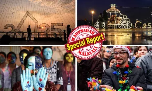 യുദ്ധങ്ങളുടെയും ദുരന്തങ്ങളുടെയും ഒരു വര്‍ഷം കൂടി കടന്നുപോയി; സംഘര്‍ഷങ്ങള്‍ക്കും സാമ്പത്തിക മാന്ദ്യത്തിനുമിടയിലും ഓര്‍ക്കാന്‍ ചില വെള്ളിരേഖകള്‍ അവശേഷിപ്പിച്ച 2024 നെ യാത്രയാക്കി ലോകം; പ്രതീക്ഷകളുടെ പുത്തന്‍ നിറങ്ങളുമായി ലോകം 2025 നെ വരവേറ്റു