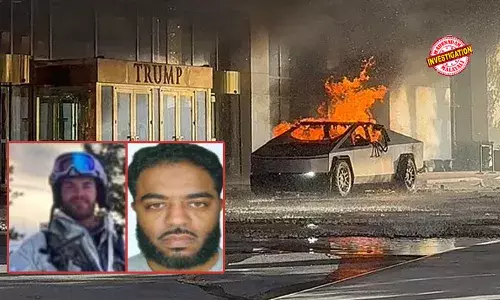 ട്രംപിന്റെ ഹോട്ടലിന് മുന്നില്‍ പൊട്ടിത്തെറിച്ച സൈബര്‍ ട്രക്ക് ഓടിച്ചതും മുന്‍ യുഎസ് സൈനികന്‍; മാത്യു ലിവല്‍സ്‌ബെര്‍ഗര്‍ സൈന്യത്തില്‍ ജോലി ചെയ്തത് 19 വര്‍ഷത്തോളം; ന്യൂഓര്‍ലിയന്‍സിലെ കൂട്ടക്കുരുതി നടത്തിയതും മുന്‍ യുഎസ് സൈനികന്‍; മാത്യുവും ഷംസുദ്ദീനും ജോലി ചെയ്തത് ഒരേ സൈനിക താവളത്തില്‍: ഇരുസംഭവങ്ങളും തമ്മില്‍ ബന്ധം സംശയിച്ച് എഫ്ബിഐ